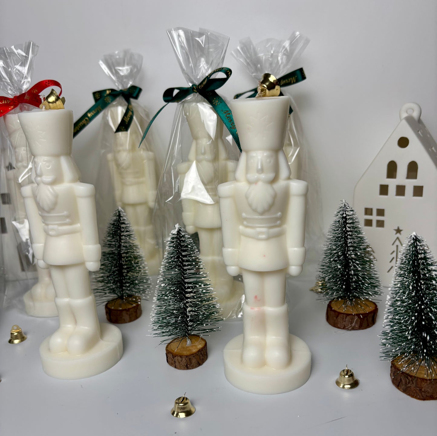 Nutcracker Shaped Christmas Candle