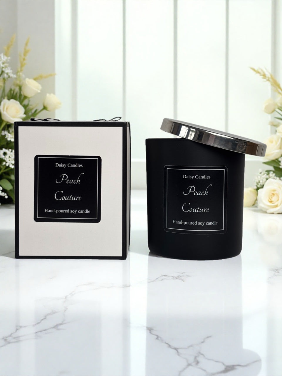 Pink Pepper & Rose Luxury Soy Candle