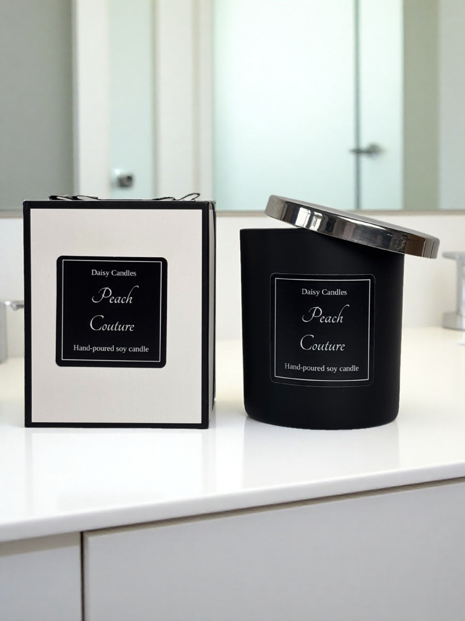 Pink Pepper & Rose Luxury Soy Candle