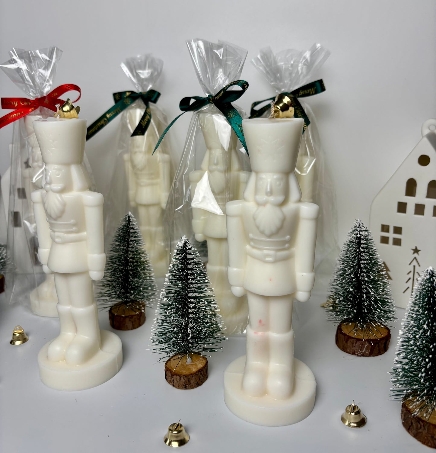 Nutcracker Shaped Christmas Candle