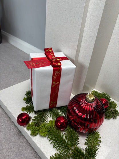 Christmas Glass Bauble Scented Candle – Limited Edition
