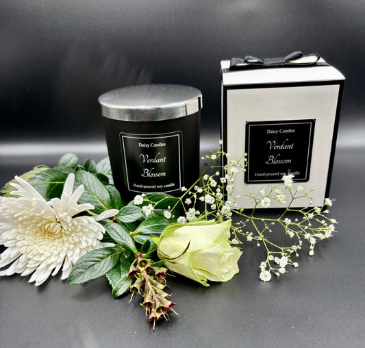 Verdant Blossom Luxury Soy Candle