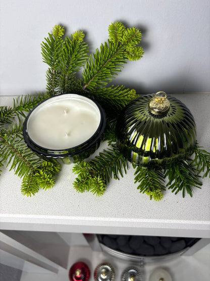 Christmas Glass Bauble Scented Candle – Limited Edition