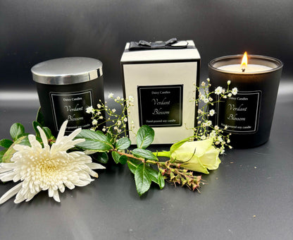 Verdant Blossom Luxury Soy Candle