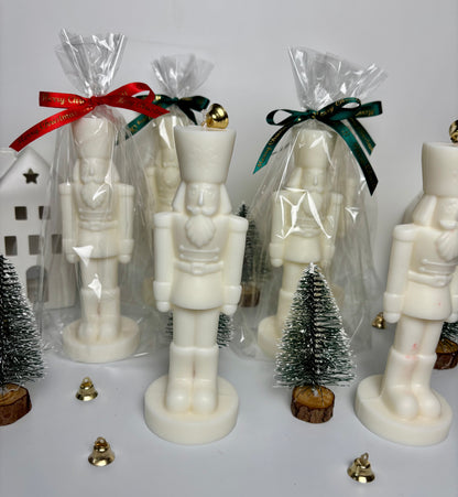 Nutcracker Shaped Christmas Candle
