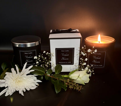 Verdant Blossom Luxury Soy Candle
