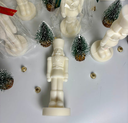 Nutcracker Shaped Christmas Candle