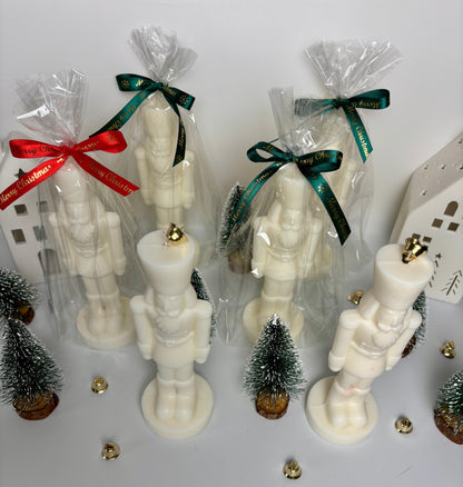 Nutcracker Shaped Christmas Candle