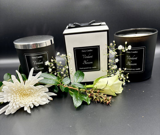 Verdant Blossom Luxury Soy Candle