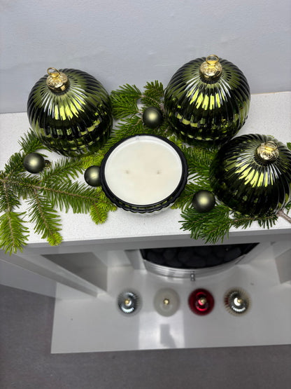 Christmas Glass Bauble Scented Candle – Limited Edition