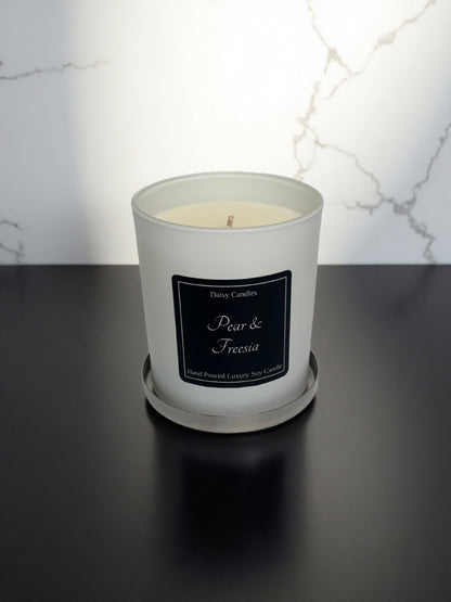 Pear & Freesia Luxury Soy Candle