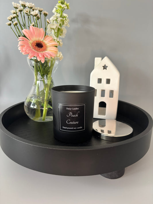 Peach Couture Luxury Soy Candle