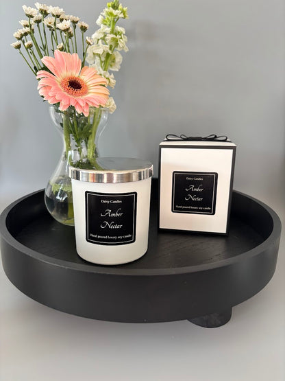 Amber Nectar Luxury Soy Candle